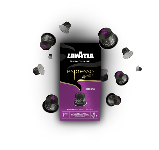 LAVAZZA NESPRESSO MAESTRO INTENSO. Master case 100 CAPS.