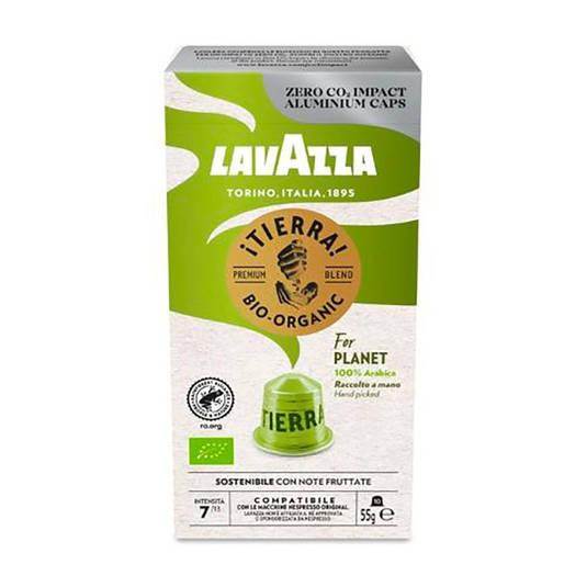 LAVAZZA NESPRESSO TIERRA FOR PLANET。大包装 100 粒装。