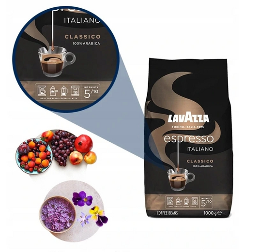 LAVAZZA 1KG ESPRESSO ITALIANO CLASSICO - BEANS