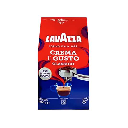 LAVAZZA 1KG CREMA E GUSTO ESPRESSO CLASSICO 8  - BEANS