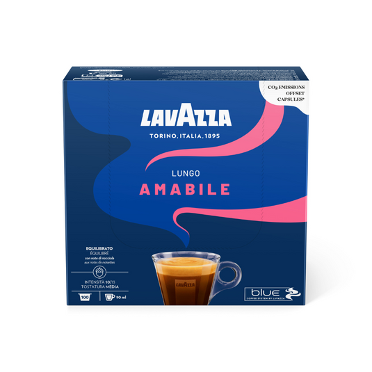 LAVAZZA 100 CAPS BLUE SYSTEM  - AMABILE