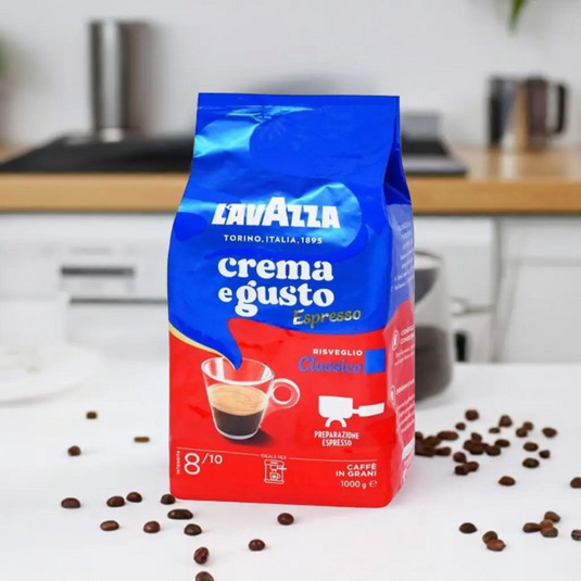 LAVAZZA 1KG CREMA E GUSTO ESPRESSO CLASSICO 8  - BEANS