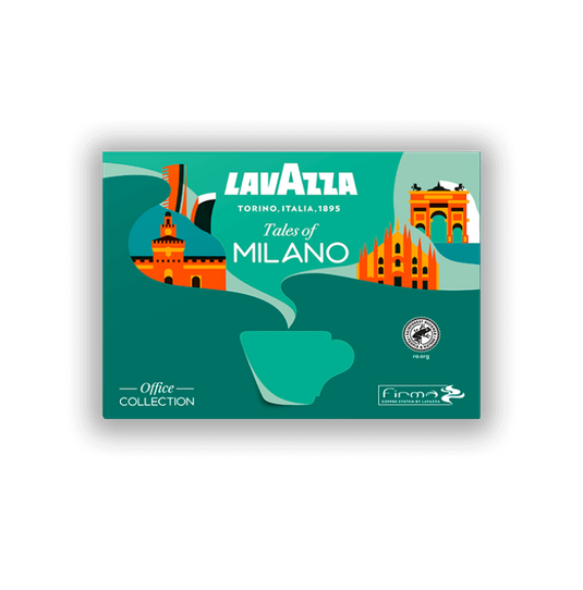 LAVAZZA 100 CAPS BLUE SYSTEM  - TALES OF ITALY MILANO