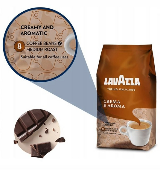 LAVAZZA 1KG CREMA E AROMA  - BEANS