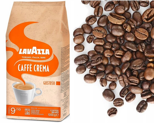 LAVAZZA 1KG CAFFE CREMA GUSTOSO  - BEANS