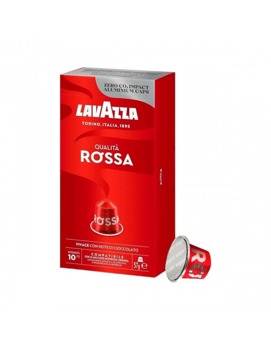 LAVAZZA NESPRESSO QUALITA ROSSA. Master case 100 CAPS.