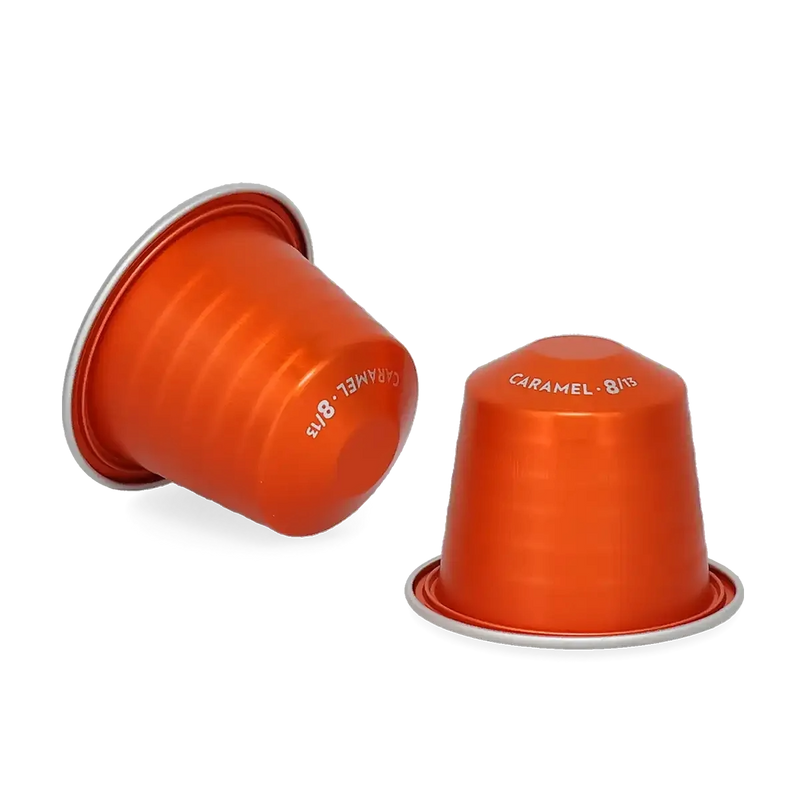 Load image into Gallery viewer, LAVAZZA NESPRESSO ESPRESSO CARAMEL. Master case 100 CAPS.
