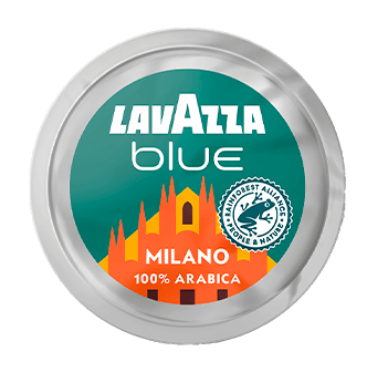 LAVAZZA 100 CAPS BLUE SYSTEM  - TALES OF ITALY MILANO