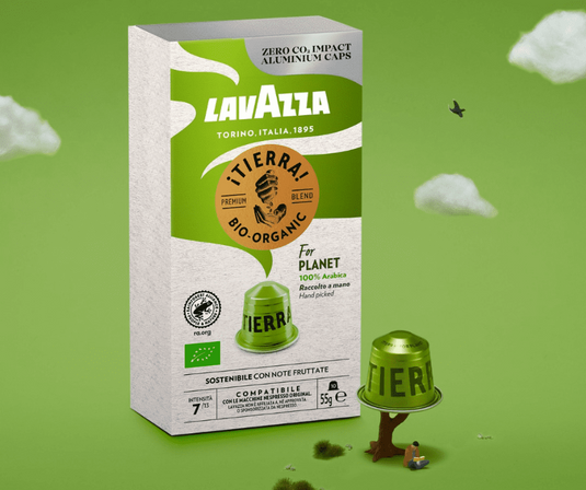 LAVAZZA NESPRESSO TIERRA FOR PLANET。大包装 100 粒装。