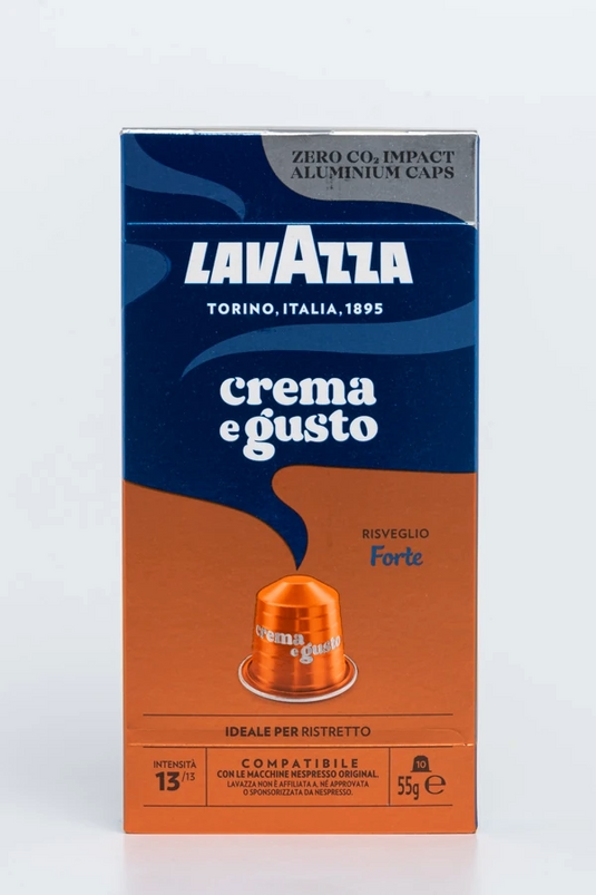 LAVAZZA NESPRESSO CREMA E GUSTO FORTE. Master case 100 CAPS.