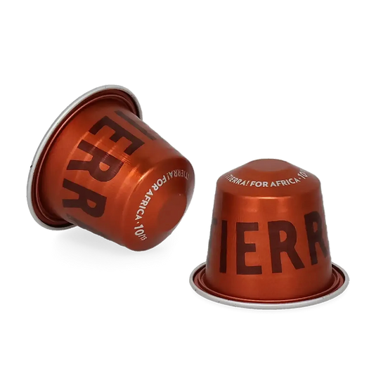 LAVAZZA NESPRESSO TIERRA 非洲。主箱 100 个大写字母。