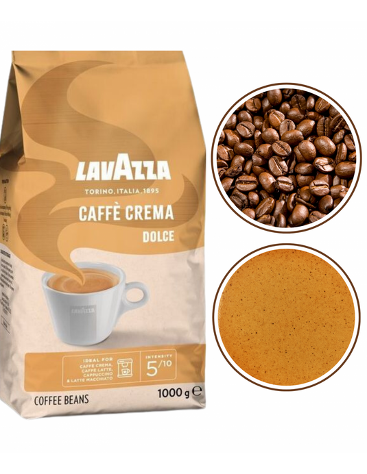 LAVAZZA 1KG CAFFE CREMA DOLCE - BEANS