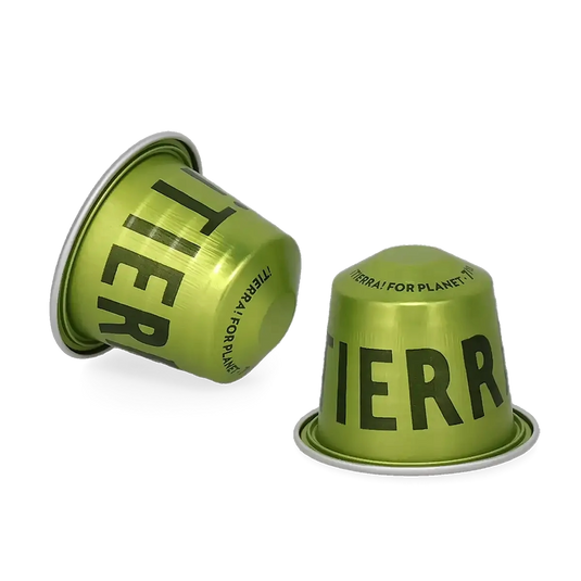 LAVAZZA NESPRESSO TIERRA FOR PLANET. Master Case 100 CAPS.