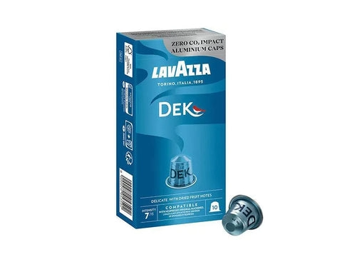 LAVAZZA NESPRESSO DEK. Master case 100 CAPS.