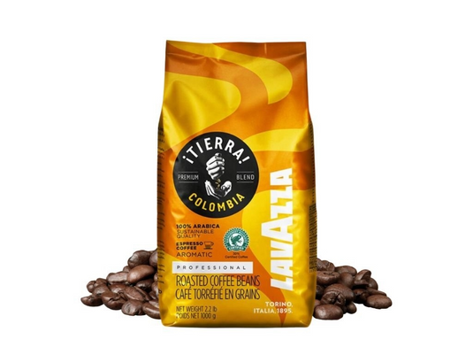 LAVAZZA 1KG TIERRA COLUMBIA ESPRESSO  - BEANS