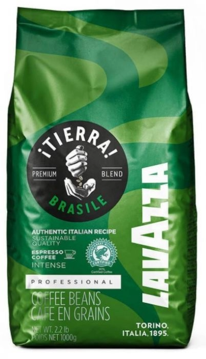 LAVAZZA 1KG TIERRA BRAZIL INTENSE GREEN  - BEANS
