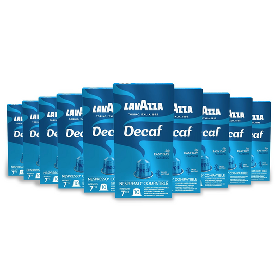 LAVAZZA NESPRESSO DEK. Master case 100 CAPS.