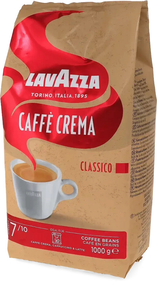 LAVAZZA 1KG CAFFE CREMA CLASSICO  - BEANS