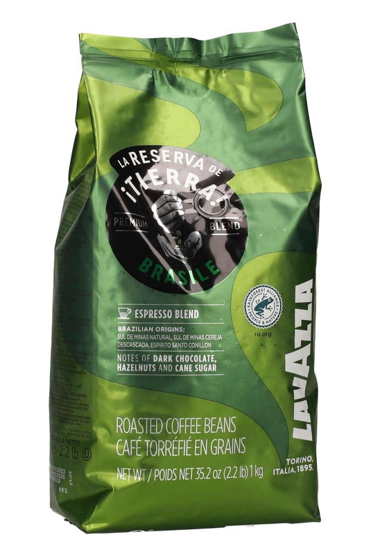 LAVAZZA 1KG TIERRA BRAZIL INTENSE GREEN  - BEANS