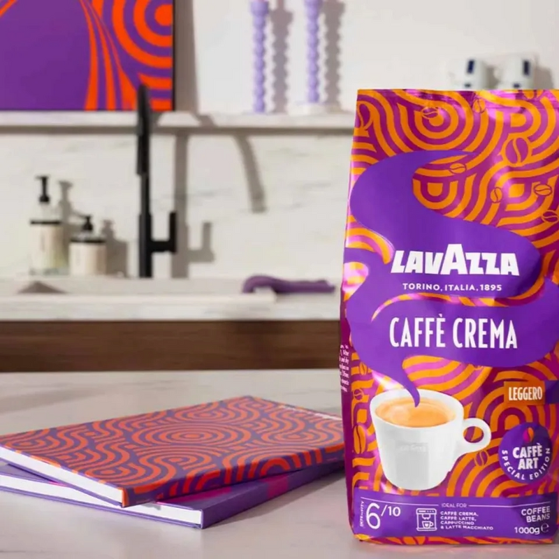갤러리 뷰어에 이미지 로드, LAVAZZA 1KG ART CAFE CREMA ART SPECIAL EDITION  - BEANS
