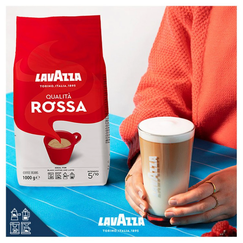 Load image into Gallery viewer, LAVAZZA 1KG QUALITA ROSSA  - BEANS
