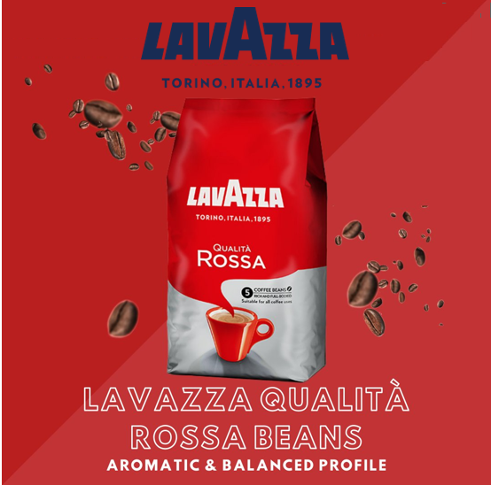 Load image into Gallery viewer, LAVAZZA 1KG QUALITA ROSSA  - BEANS
