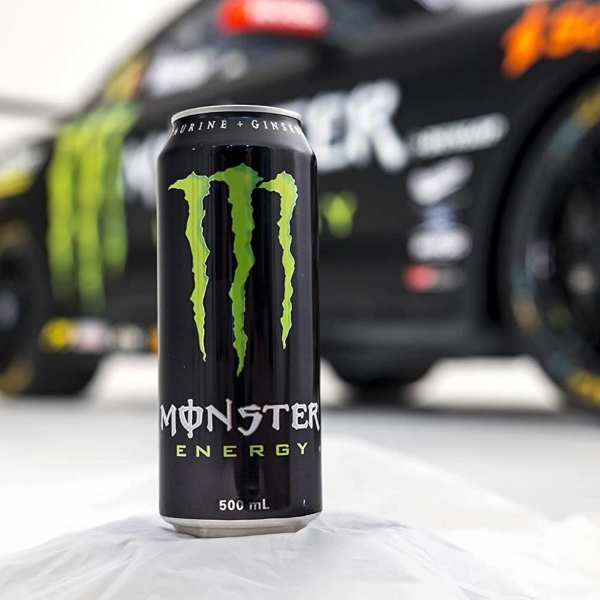 Load image into Gallery viewer, Monster Energy Taurine + Ginseng Drink - Caffeinated Energy Drink with Classic Energy Taste (24 x 500 ml)
