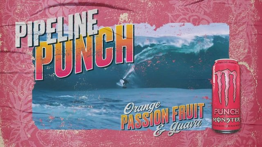 MONSTER ENERGY Drink Pipeline Punch 500ml - 12 Tins
