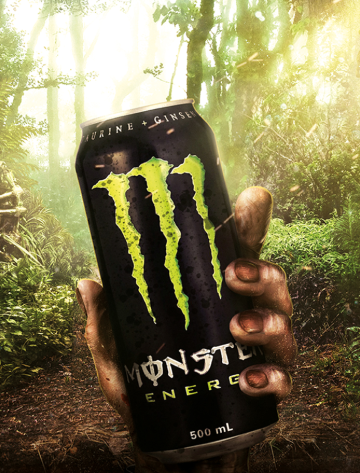 Load image into Gallery viewer, Monster Energy Taurine + Ginseng Drink - Caffeinated Energy Drink with Classic Energy Taste (24 x 500 ml)
