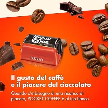Load image into Gallery viewer, Ferrero Italy Pocket Coffee – Box of 8 boxes of 32 chocolates
