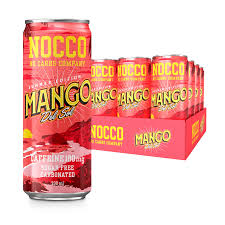 Afbeelding laden in Galerijviewer, NOCCO BCAA DRINK Mango Del Sol 330 ml BCAA 105 mg Cafeïne Energy Drink Buxtrade Verschillende hoeveelheden (8 blikjes) 
