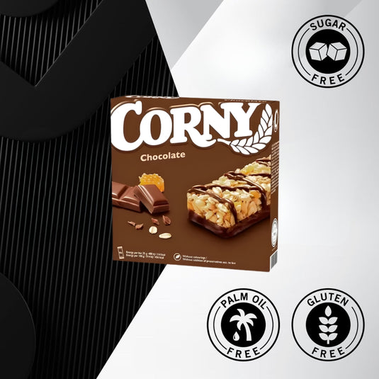 CORNY Z Milk Chocolate Cereal Bars 150 g (Pack of 10)