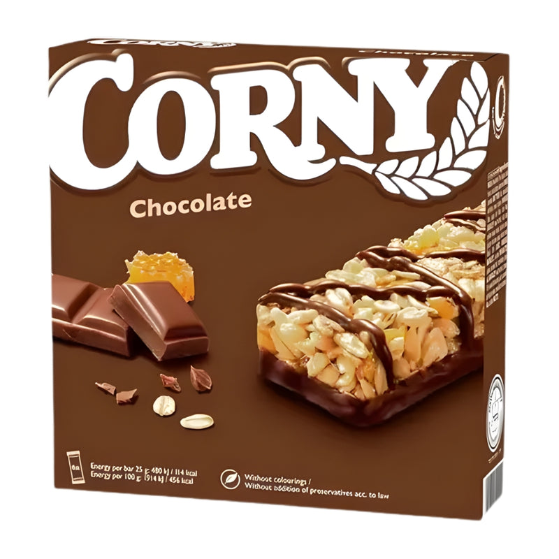 Load image into Gallery viewer, CORNY Z Milk Chocolate Cereal Bars 150 g (Pack of 10)
