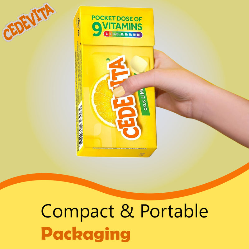 Load image into Gallery viewer, 8 Pack Cedevita Multivitamin Lemon Candies - Good for Immune Support &amp; Energy
