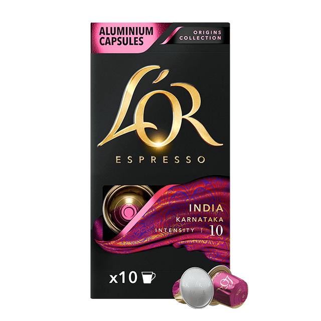 Load image into Gallery viewer, Espresso India L&#39;OR 10CAPS.
