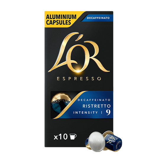 Ristretto Decaffeinato L'OR BUNDLE - 100CAPS.