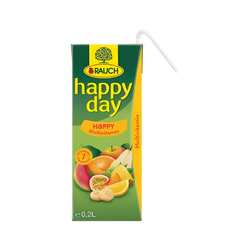 将图像加载到画廊查看器中，RAUCH 快乐日复合维生素果汁饮料 35% – 0.2 升 – 27 瓶装
