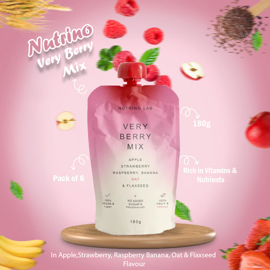 Nutrino apple strawberry raspberry 10 x 100g