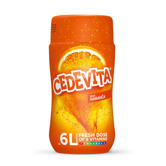 Cedevita Instant 9 Vitamins Drink in Granules 455 g (for 6 litres of Drink)