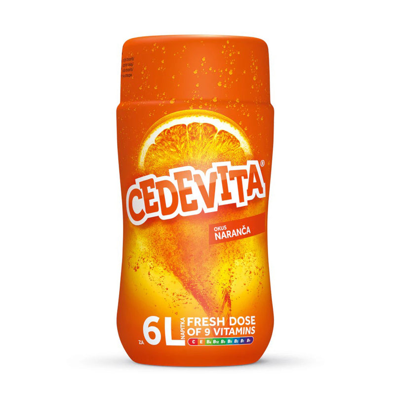 Load image into Gallery viewer, Cedevita Instant 9 Vitamins Drink in Granules 455 g (for 6 litres of Drink)
