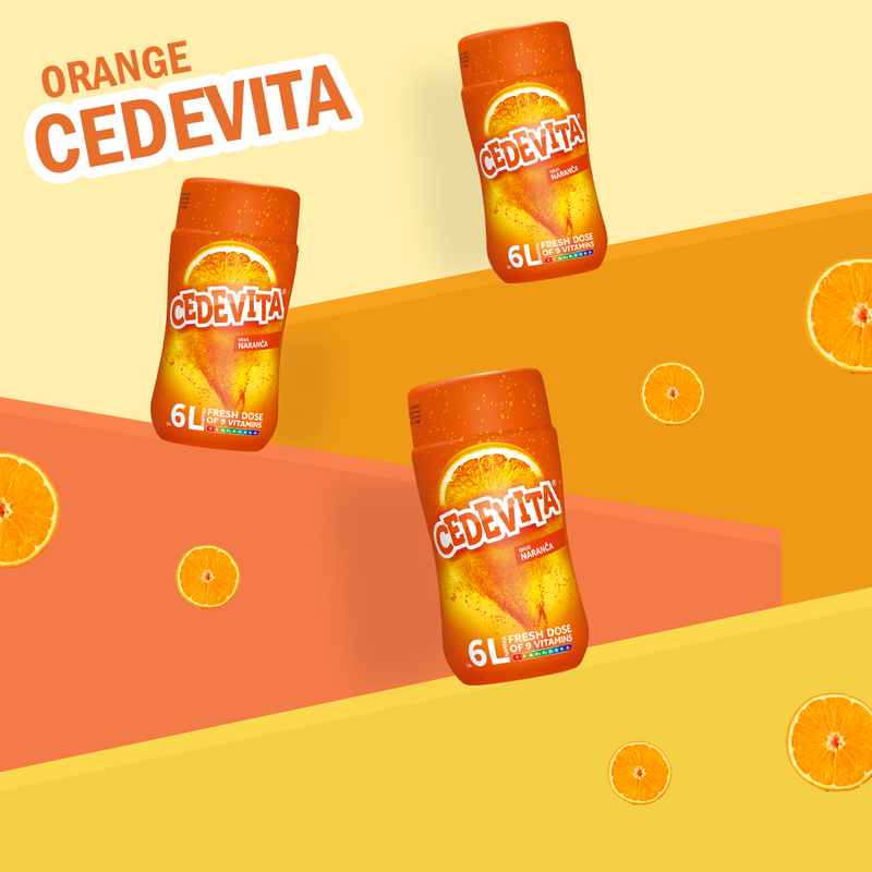 Load image into Gallery viewer, Cedevita Instant 9 Vitamins Drink in Granules 455 g (for 6 litres of Drink)
