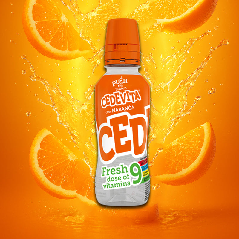 Load image into Gallery viewer, 12-Pack Cedevita Fresh Vitamin Drink (Orange)
