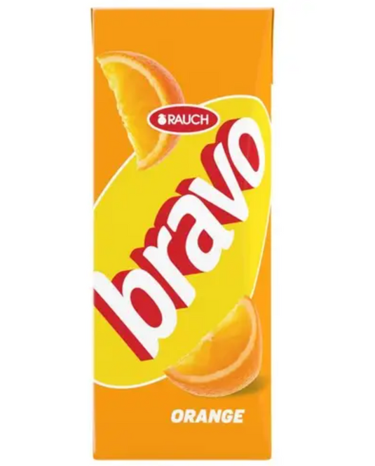 RAUCH Bravo Orange Fruit Drink 0.2L - Orange Juice (27 Pack)