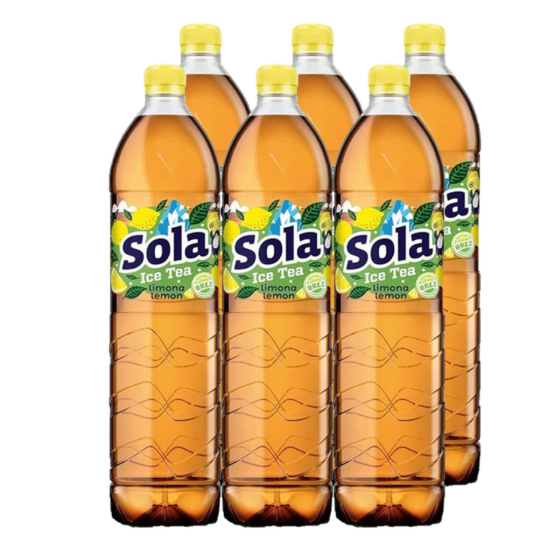 Load image into Gallery viewer, SOLA de echte smaak - Gemaakt met echte ingrediënten en met geperste smaak (citroen, 1,5 L) S 
