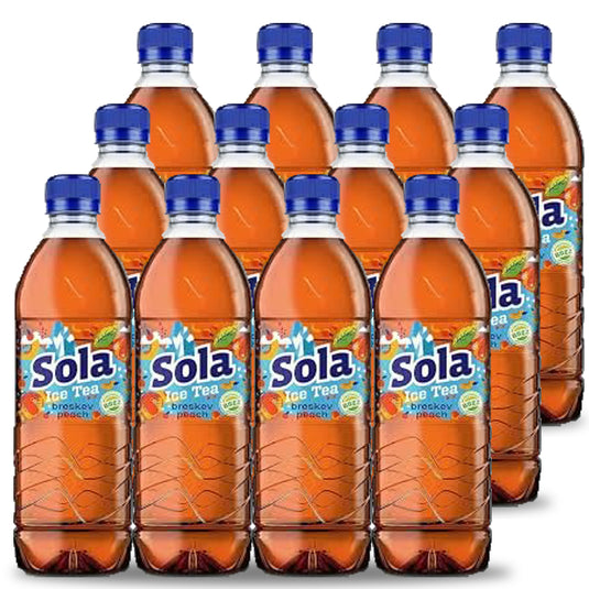 SOLA de echte smaak - Gemaakt met echte ingrediënten en met geperste smaak (perzik, 1,5 L) 