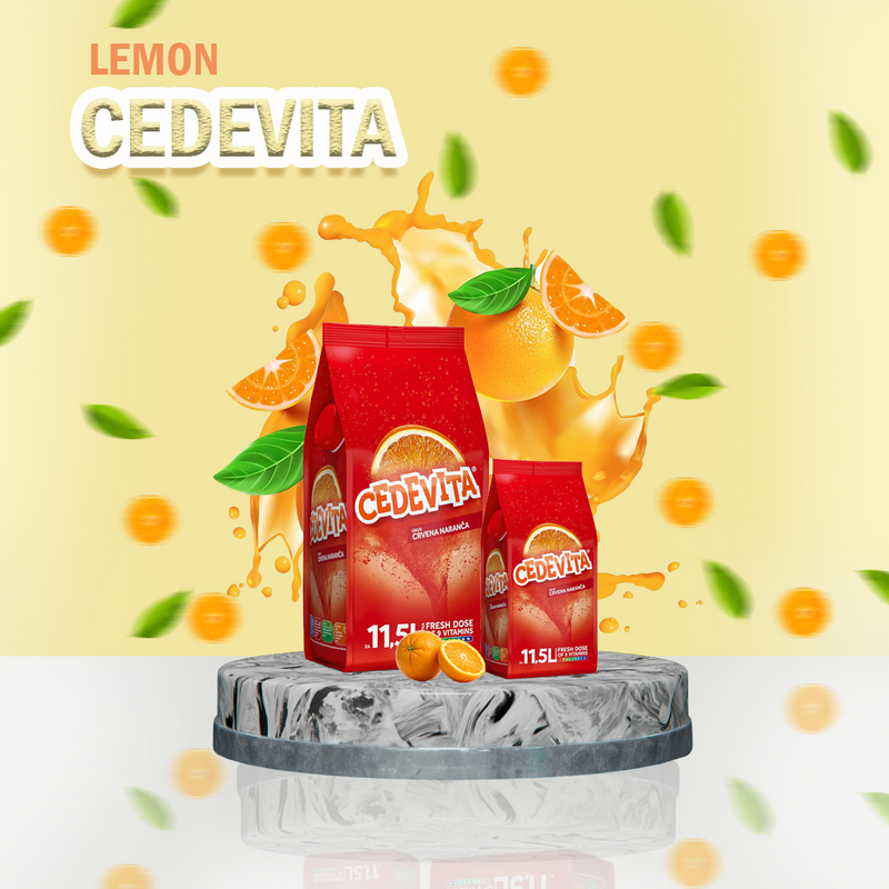 Load image into Gallery viewer, Cedevita Red Orange 9 Vitamins Makes 11.5 L
