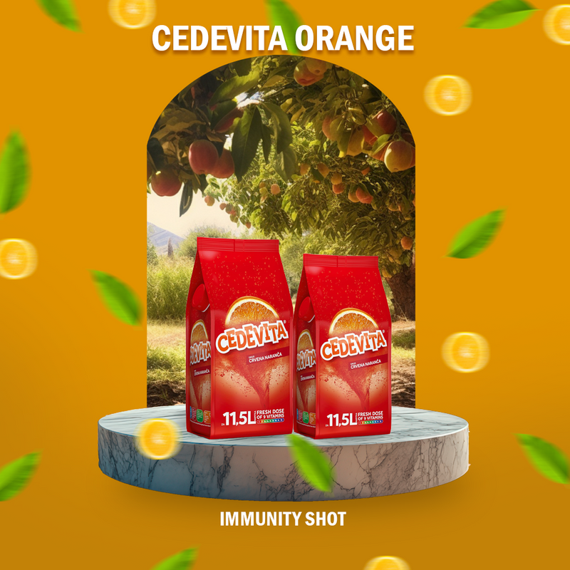 Load image into Gallery viewer, Cedevita Red Orange 9 Vitamins Makes 11.5 L
