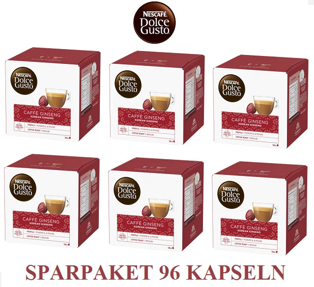 Espresso ginseng DOLCE GUSTO BUNDLE - 96CAPS.
