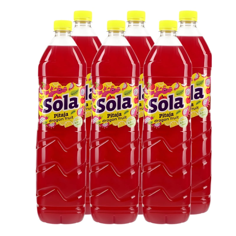 Load image into Gallery viewer, SOLA Pitaja 1.5L PET - Exotic Dragon Fruit Drink (6 Pack)
