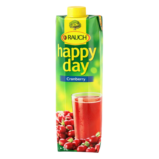 RAUCH Happy Day Cranberry 30% Juice Drink 1 L PET